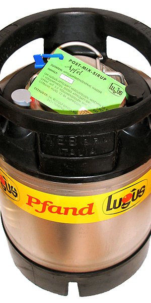 POM Lugus Apfelsaft oder Orangensaft